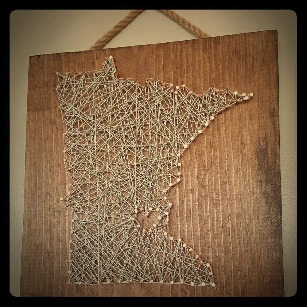 Custom wood string art!!
